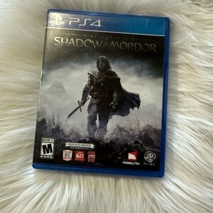 Shadow of Mordor for PS4 - Blue Case